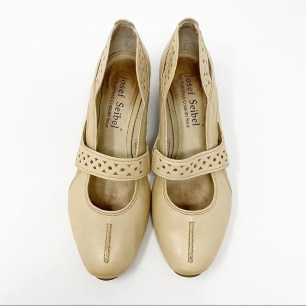 Josef Seibel Tina Mary Jane Slip On Heels 6.5